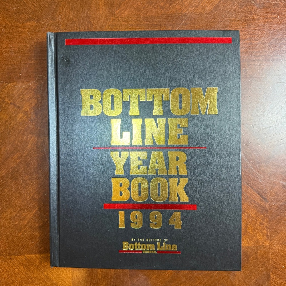 Bottom Line Yearbook 1994 Boardroom Classics Hardcover Life Skills Health‎